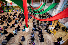 مراسم تحویل سال ۱۴۰۰ در حسینیه اعظم زنجان