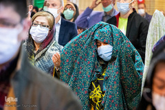 مراسم تحویل سال ۱۴۰۰ در حسینیه اعظم زنجان