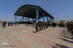 تشییع «شهدای محیط‌بان» در زنجان