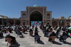 تجمع طلاب و دانشجویان زنجان در حمایت از فلسطین