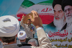 تجمع طلاب و دانشجویان زنجان در حمایت از فلسطین