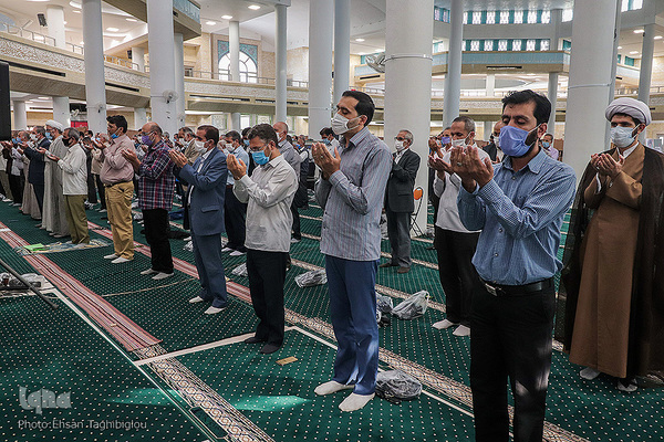 اقامه نماز عید قربان - زنجان