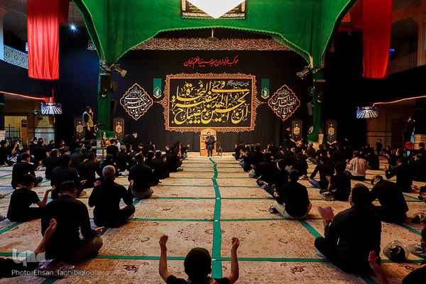عزاداری شب چهارم محرم- زنجان‎‎