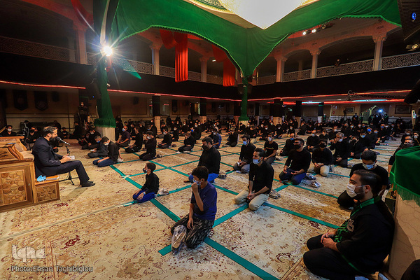 عزاداری شب چهارم محرم- زنجان‎‎