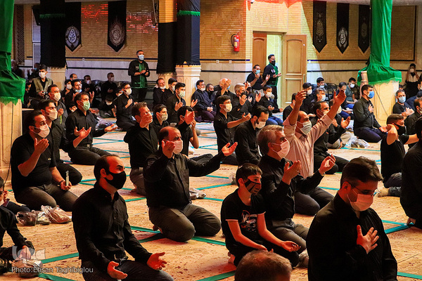 عزاداری شب چهارم محرم- زنجان‎‎