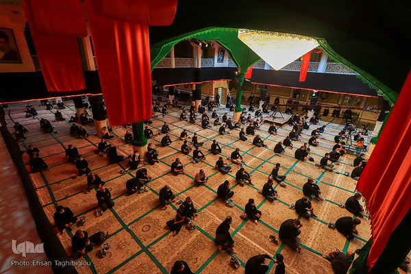 عزاداری شب چهارم محرم- زنجان‎‎