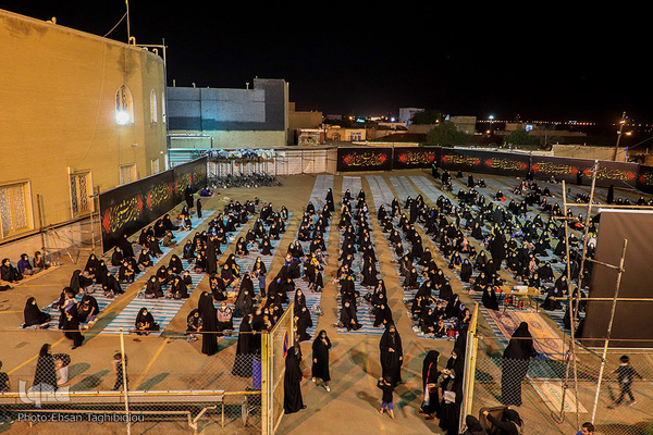 عزاداری شب چهارم محرم- زنجان‎‎