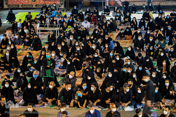 عزاداری شب چهارم محرم- زنجان‎‎