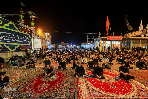 عزاداری شب چهارم محرم- زنجان‎‎
