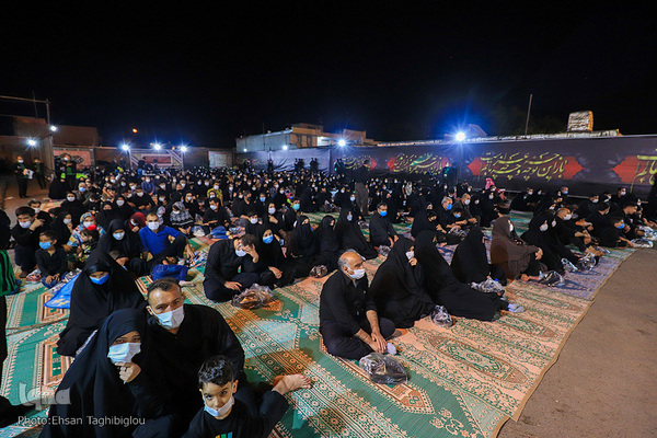 عزاداری شب چهارم محرم- زنجان‎‎