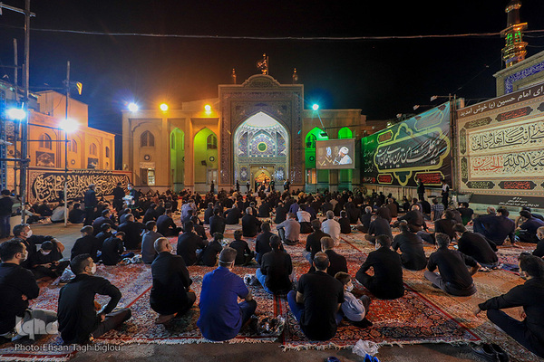 عزاداری شب چهارم محرم- زنجان‎‎