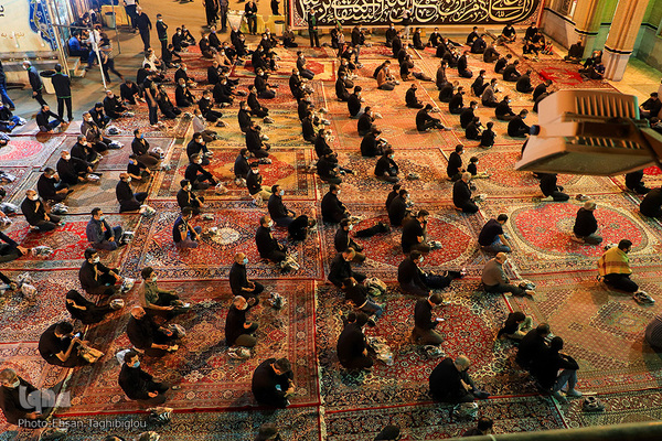 عزاداری شب چهارم محرم- زنجان‎‎