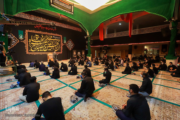 عزاداری شب چهارم محرم- زنجان‎‎