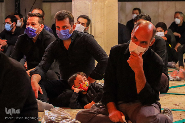 عزاداری شب چهارم محرم- زنجان‎‎