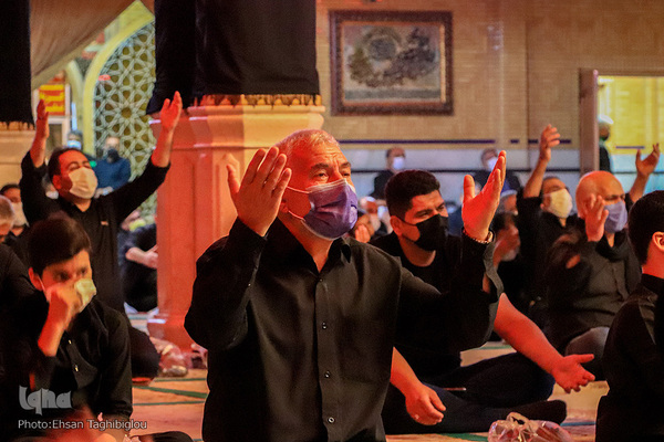 عزاداری شب چهارم محرم- زنجان‎‎