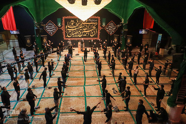 عزاداری شب چهارم محرم- زنجان‎‎