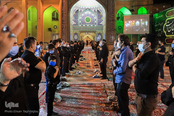 عزاداری شب چهارم محرم- زنجان‎‎