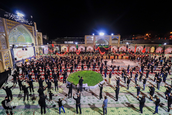 عزاداری شب پنجم محرم در زنجان‎‎