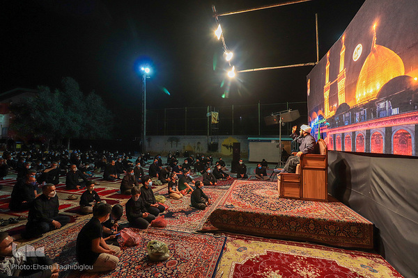 عزاداری شب ششم محرم- زنجان‎‎