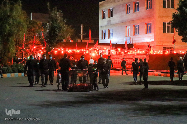 عزاداری شب ششم محرم- زنجان‎‎