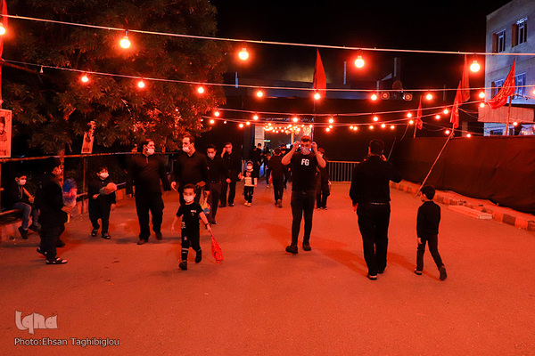 عزاداری شب ششم محرم- زنجان‎‎