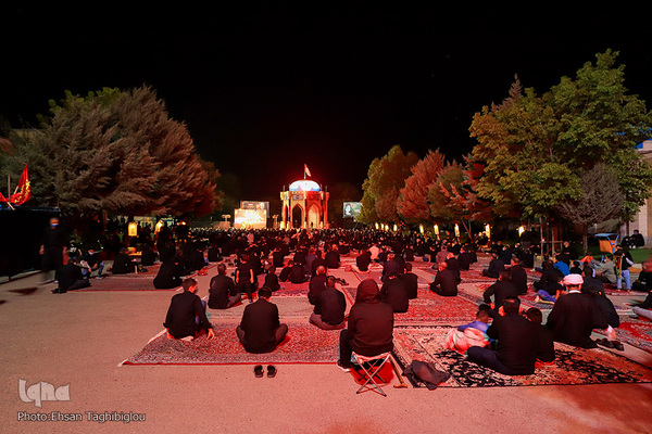 عزاداری شب ششم محرم- زنجان‎‎
