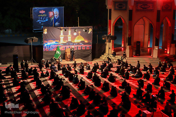 عزاداری شب ششم محرم- زنجان‎‎