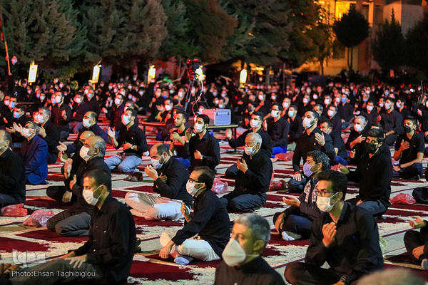 عزاداری شب ششم محرم- زنجان‎‎