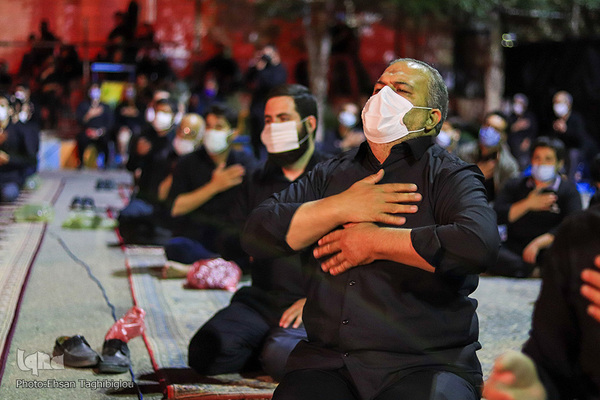 عزاداری شب ششم محرم- زنجان‎‎