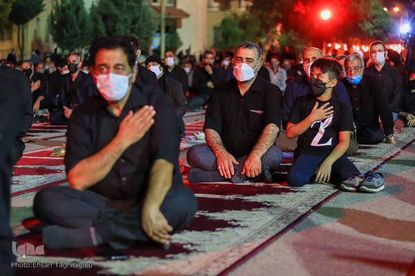 عزاداری شب ششم محرم- زنجان‎‎