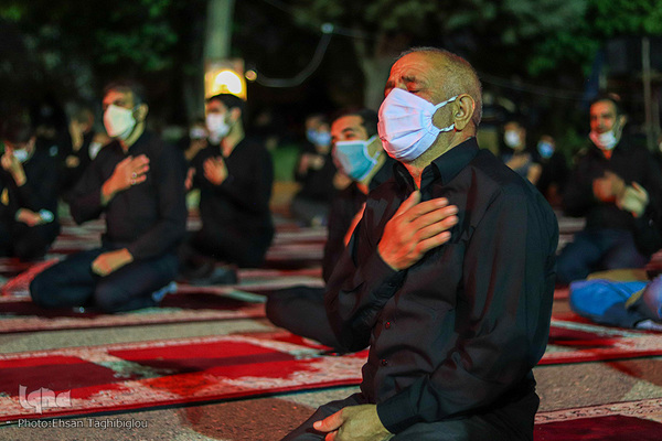 عزاداری شب ششم محرم- زنجان‎‎