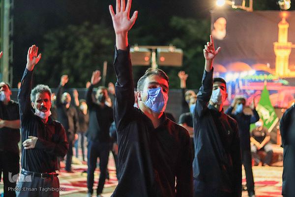 عزاداری شب ششم محرم- زنجان‎‎