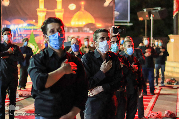 عزاداری شب ششم محرم- زنجان‎‎