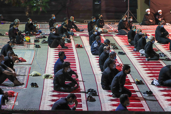 عزاداری شب ششم محرم- زنجان‎‎