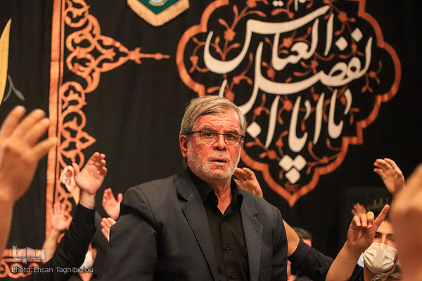 عزاداری شب هشتم محرم در حسینیه اعظم زنجان‎‎