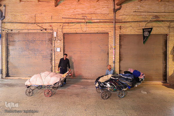 تعطیلی بازار زنجان