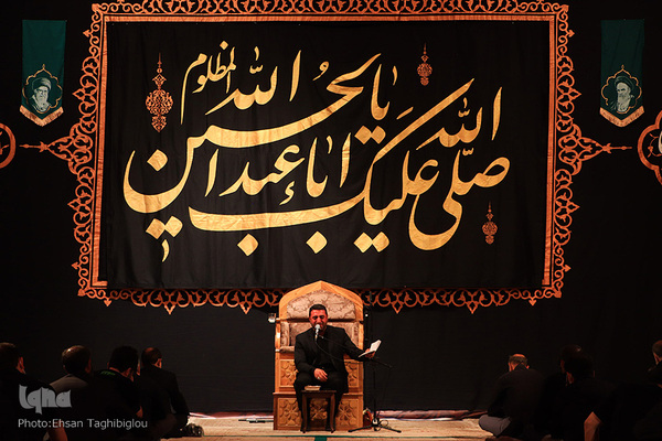 مراسم شام غریبان حسینی در زنجان‎‎