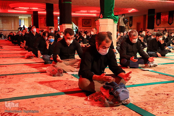 مراسم شام غریبان حسینی در زنجان‎‎