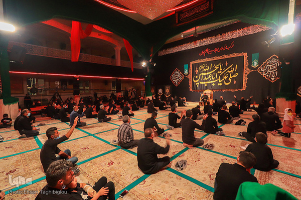 مراسم شام غریبان حسینی در زنجان‎‎