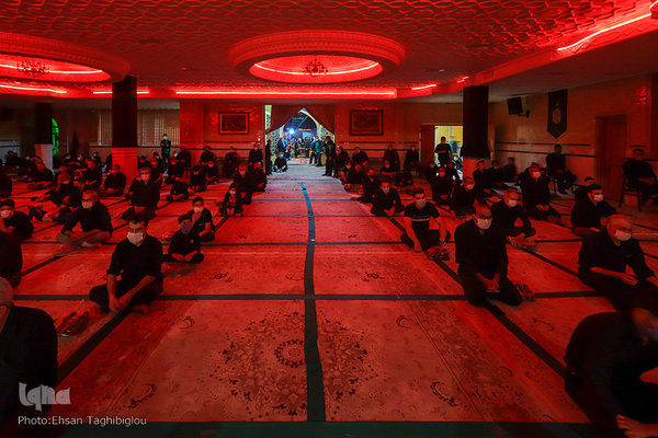 مراسم شام غریبان حسینی در زنجان‎‎