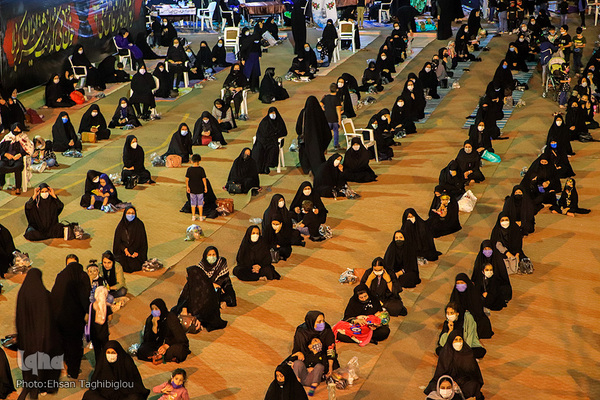 مراسم شام غریبان حسینی در زنجان‎‎