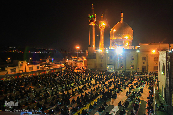 مراسم شام غریبان حسینی در زنجان‎‎