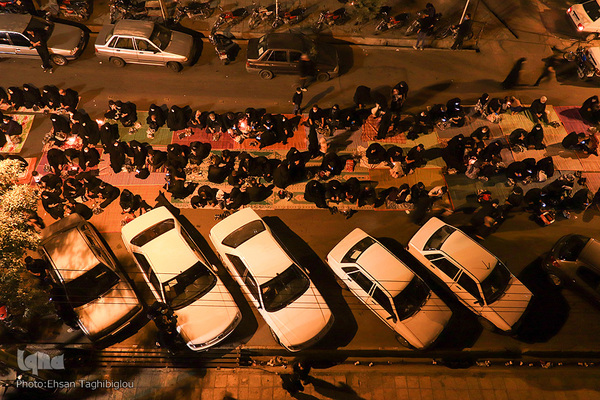 مراسم شام غریبان حسینی در زنجان‎‎