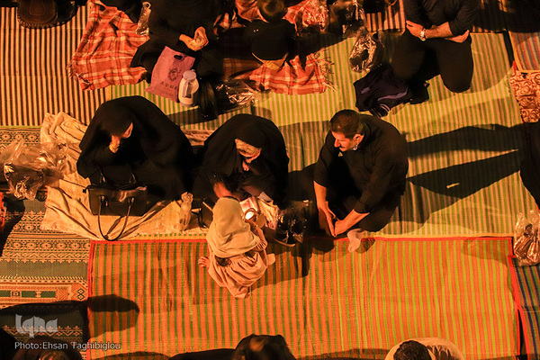 مراسم شام غریبان حسینی در زنجان‎‎