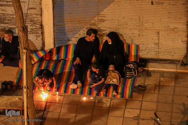 مراسم شام غریبان حسینی در زنجان‎‎