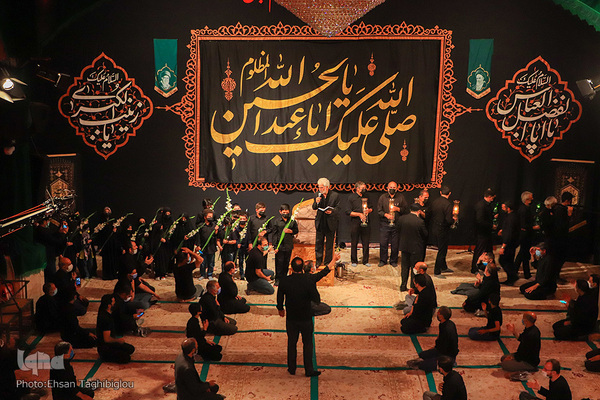 مراسم شام غریبان حسینی در زنجان‎‎