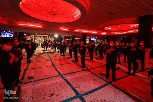 مراسم شام غریبان حسینی در زنجان‎‎