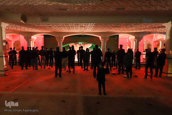 مراسم شام غریبان حسینی در زنجان‎‎