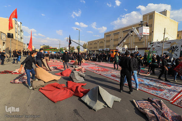 عزاداری زنجانی ها در یوم الزینب (س)