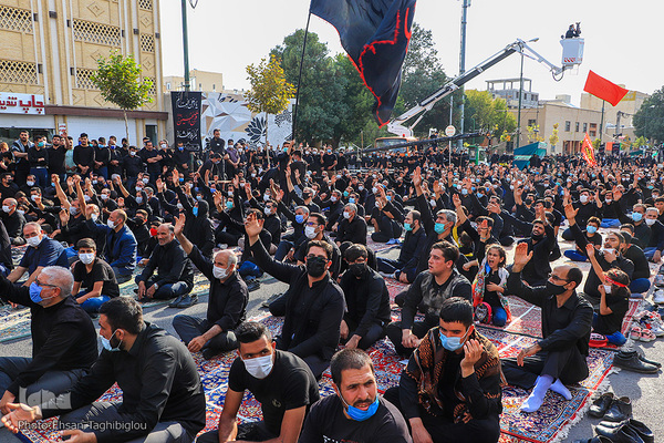 عزاداری زنجانی ها در یوم الزینب (س)